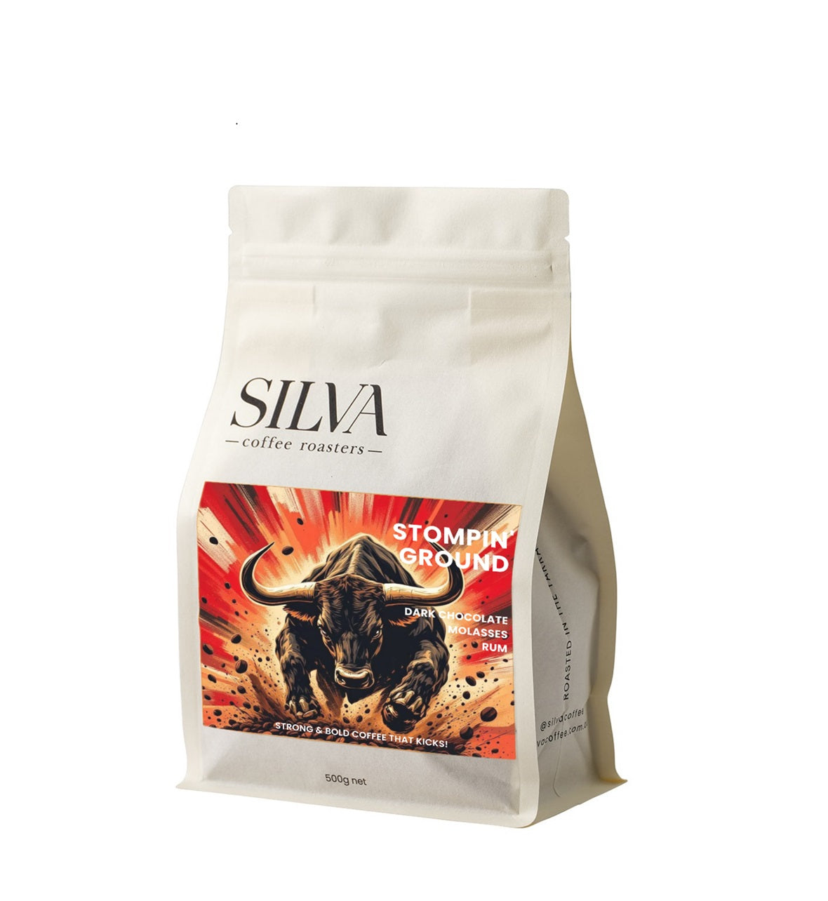 STOMPIN' GROUND - Strong & Bold Coffee That Kicks!