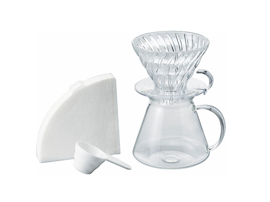 HARIO V60 Glass Pourover Kit