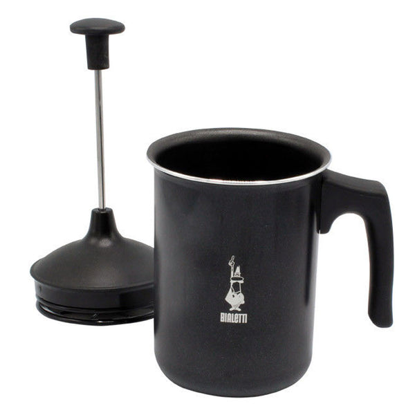 Bialetti Tuttocrema Milk Frother Black 330ml Silva Coffee Roasters