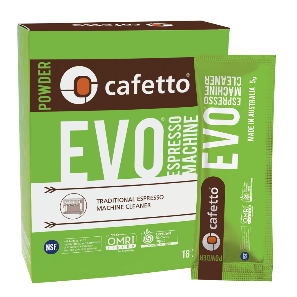 Cafetto Organic Espresso Machine Cleaner 18 x 5g Sachets