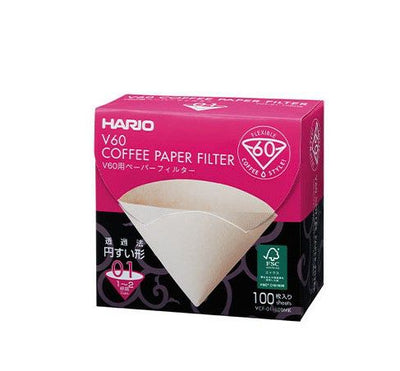 Hario V60 Paper Filter 100 Pack