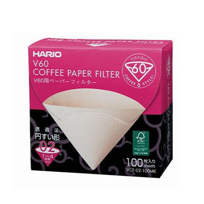 Hario V60 Paper Filter 100 Pack